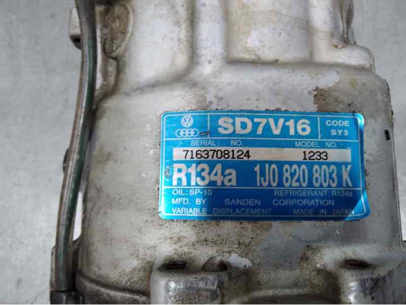 Recambio de compresor aire acondicionado para volkswagen golf iv berlina (1j1) conceptline referencia OEM IAM 1J0820803K  