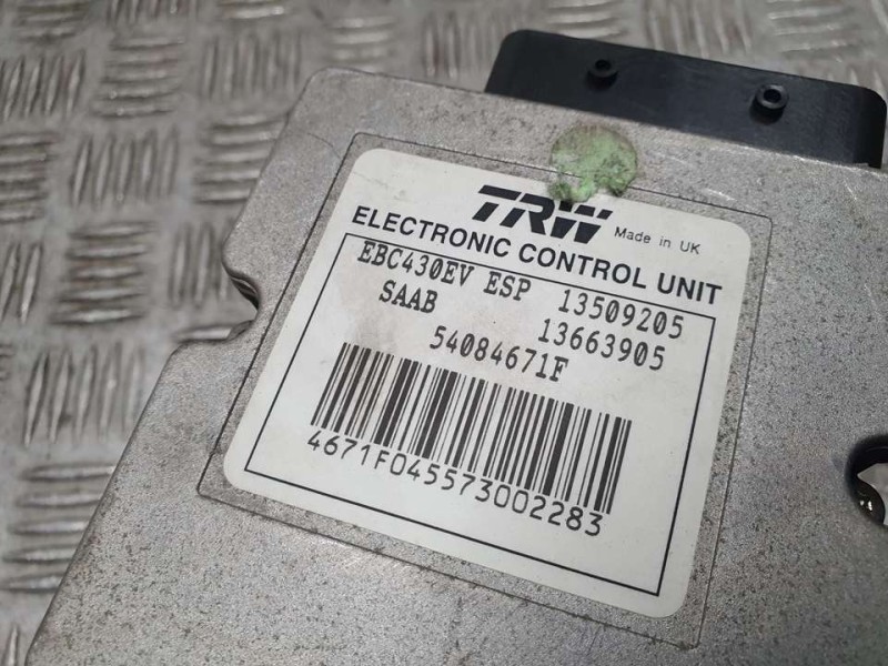 Recambio de abs para saab 9-3 berlina 1.8 t vector referencia OEM IAM 12789521 13663905 TRW