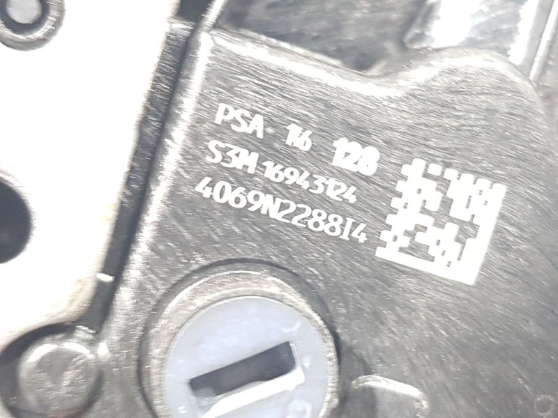 Recambio de cerradura puerta trasera derecha para opel grandland / grandland x (a18, p1uo) 1.2 (75) referencia OEM IAM 981461288