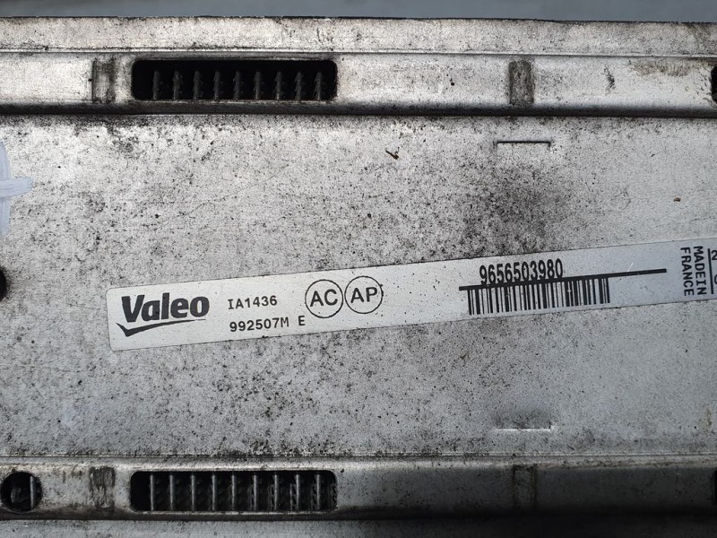 Recambio de intercooler para citroën c4 picasso seduction referencia OEM IAM 9656503980 992507M VALEO