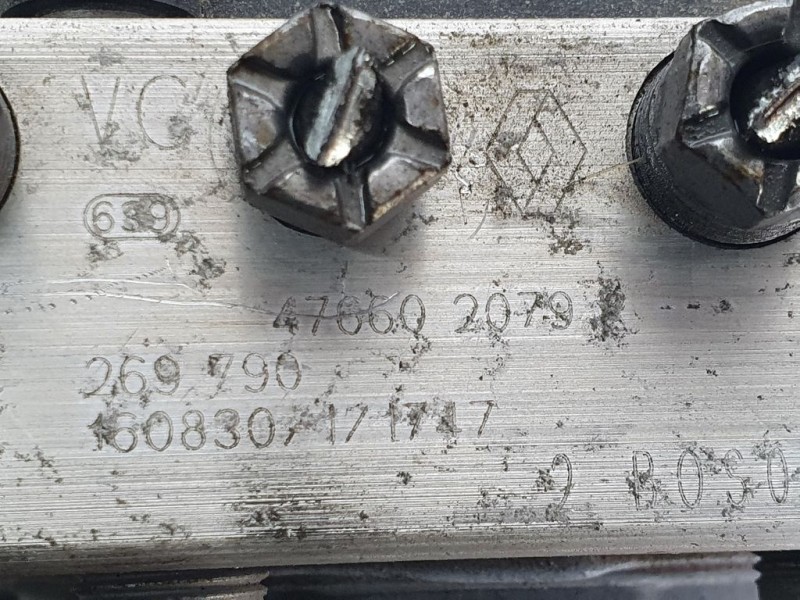 Recambio de abs para renault kangoo profesional referencia OEM IAM 476602079R  269790