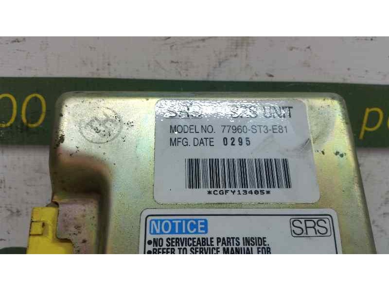 Recambio de kit airbag para honda civic berlina .5 (ma/mb) 1.5 elegance (ma9) referencia OEM IAM 77960ST3E81  