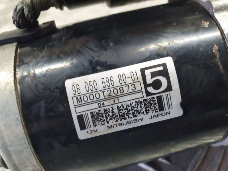 Recambio de motor arranque para peugeot 508 allure referencia OEM IAM 9805058680 M000T20873 MITSUBISHI