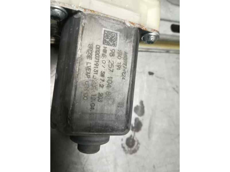 Recambio de elevalunas trasero derecho para peugeot 308 allure referencia OEM IAM 9825710480  ELECTRICO 6 PINS