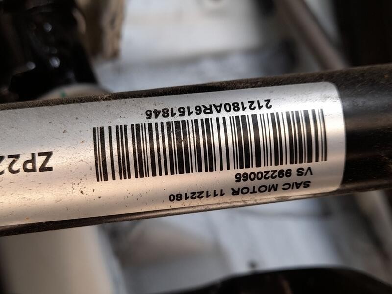 Recambio de transmision delantera izquierda para mg mg 3 (5lfp) mg3 1.5 referencia OEM IAM 11122180  