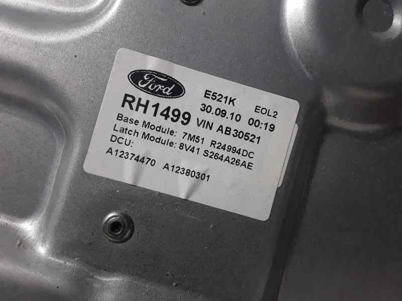 Recambio de elevalunas trasero derecho para ford kuga (cbv) trend referencia OEM IAM 8V41S264A26AE  ELECTRICO