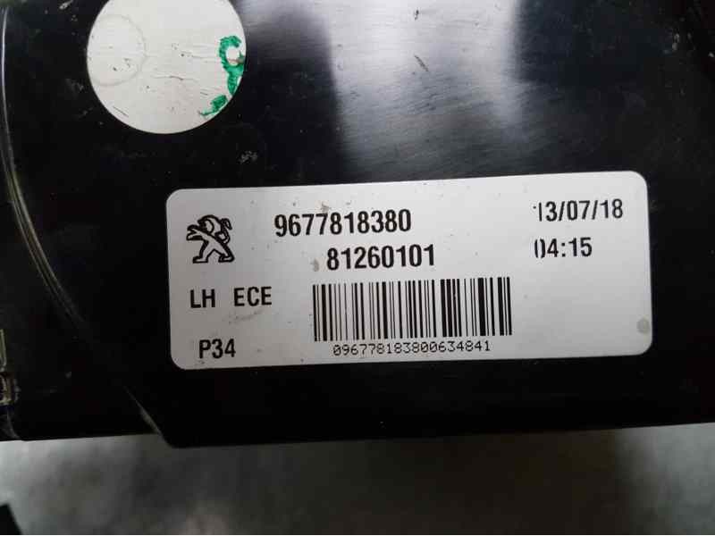 Recambio de piloto trasero izquierdo para peugeot 308 allure referencia OEM IAM 9677818380 ROZADO INTERIOR