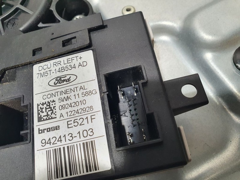 Recambio de elevalunas trasero izquierdo para ford kuga (cbv) trend referencia OEM IAM 7M51R24995DC  ELECTRICO