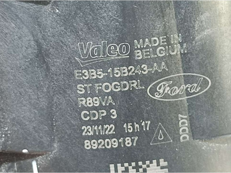 Recambio de faro antiniebla izquierdo para ford ka+ essential referencia OEM IAM 1826337  