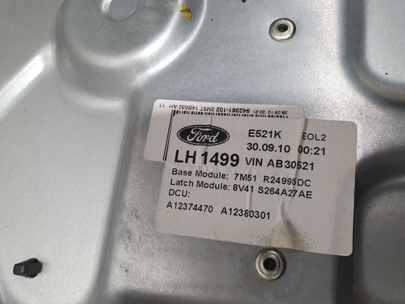 Recambio de elevalunas trasero izquierdo para ford kuga (cbv) trend referencia OEM IAM 7M51R24995DC  ELECTRICO