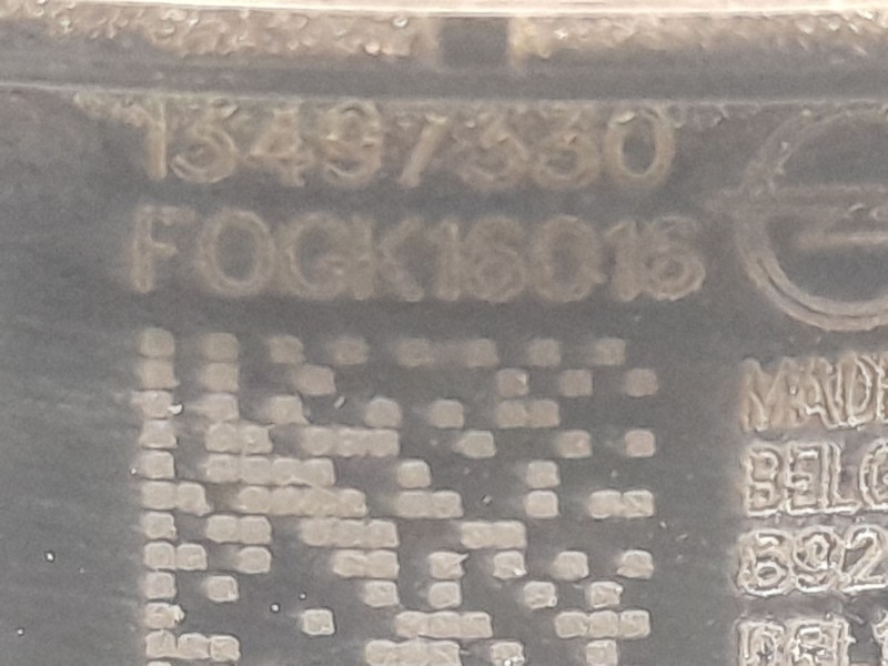 Recambio de faro antiniebla derecho para opel corsa f (p2jo) 1.2 (68) referencia OEM IAM 13497330  