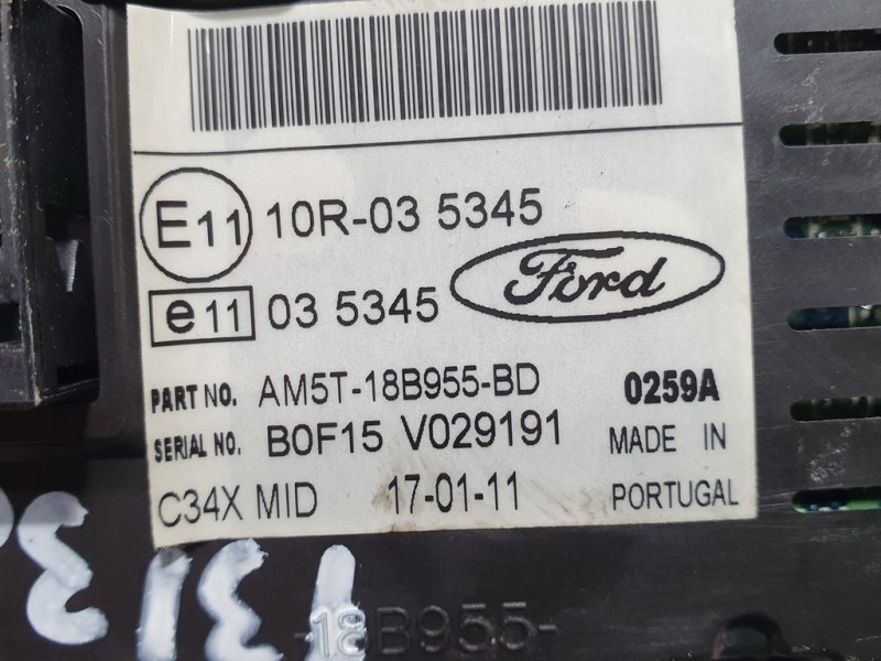 Recambio de pantalla multifuncion para ford focus lim. (cb8) trend referencia OEM IAM AM5T18B955BD  