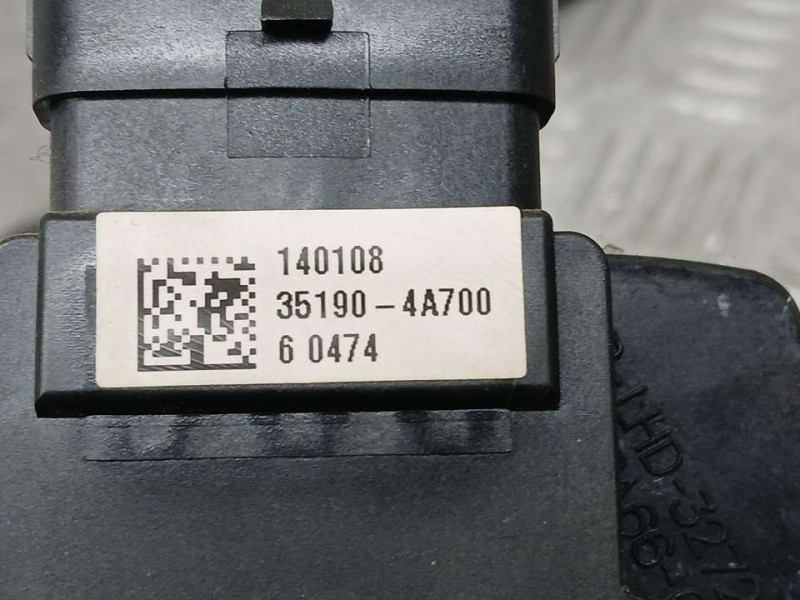 Recambio de potenciometro pedal para hyundai i20 go! brasil referencia OEM IAM 351904A700 140108 