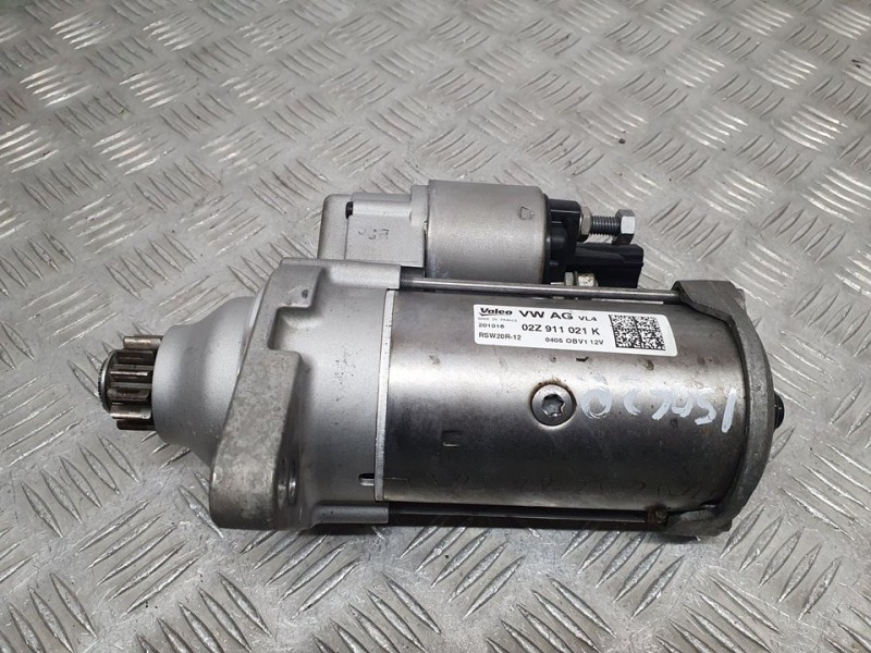 Recambio de motor arranque para skoda fabia active referencia OEM IAM 02Z911021K RSW20R12 VALEO