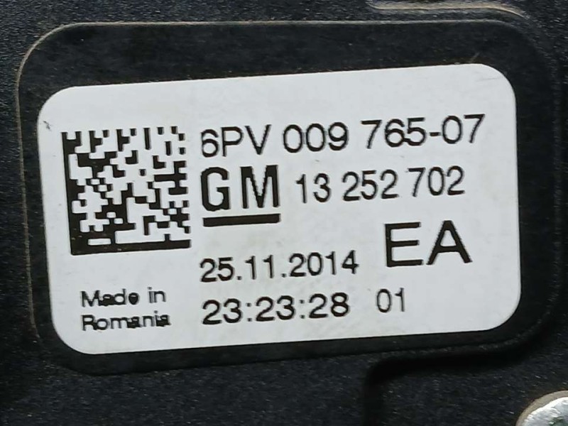 Recambio de potenciometro pedal para opel astra j lim. excellence referencia OEM IAM 13252702 6PV00976507 