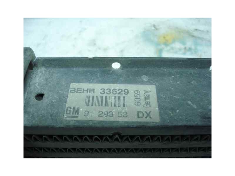 Recambio de intercooler para opel astra g berlina club referencia OEM IAM 33629 9129653 BEHR