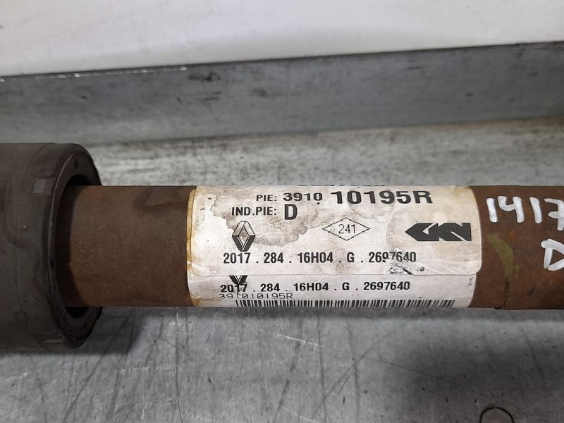 Recambio de transmision delantera izquierda para renault megane iv berlina 5p business referencia OEM IAM 391010195R  