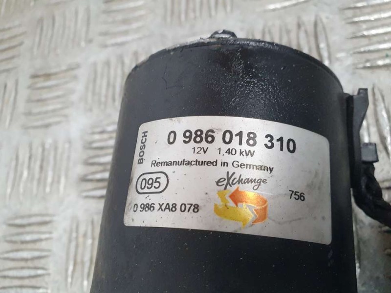 Recambio de motor arranque para citroën xsara berlina 2.0 hdi exclusive (66kw) referencia OEM IAM 0986018310 BOSCH 