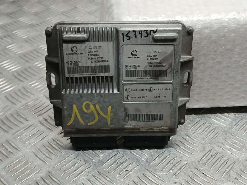 Recambio de centralita glp para dacia lodgy ambiance referencia OEM IAM 616000399 591333000 LANDI RENZO