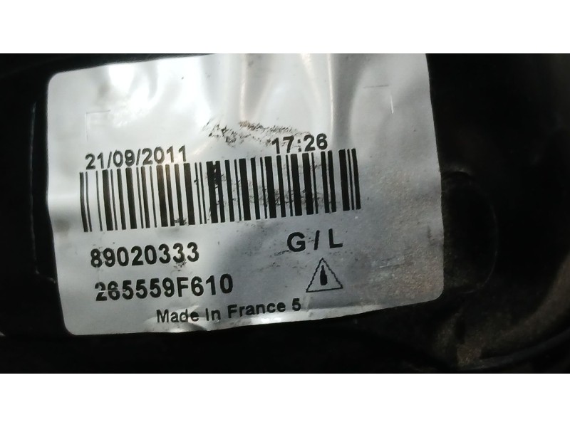 Recambio de piloto trasero izquierdo interior para nissan primera (p11) 2.0 td referencia OEM IAM 265559F610 ROZADO 89020333