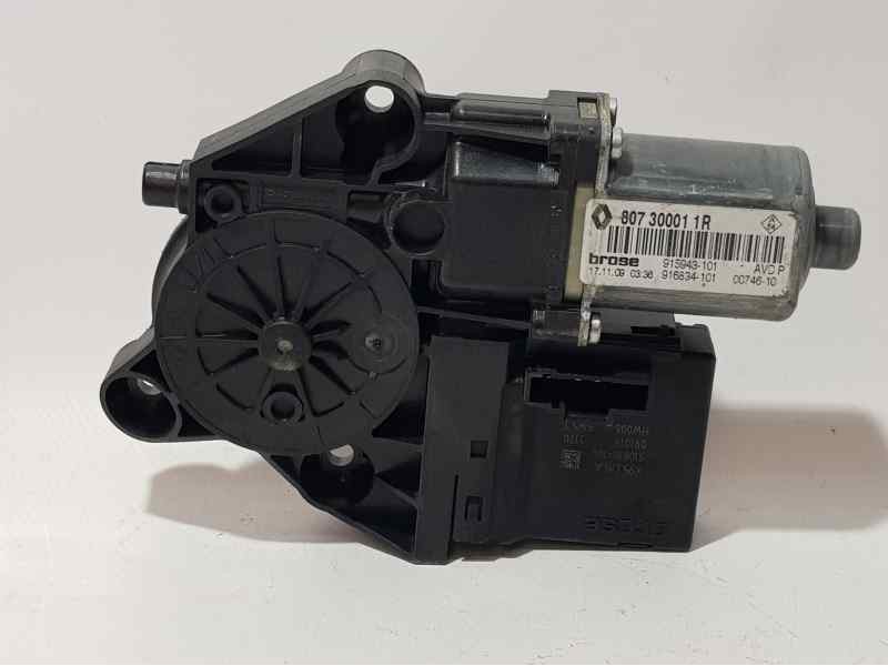 Recambio de motor elevalunas delantero derecho para renault scenic iii dynamique referencia OEM IAM 807300011R 6 PINS 