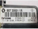 Recambio de motor elevalunas delantero derecho para renault scenic iii dynamique referencia OEM IAM 807300011R 6 PINS 