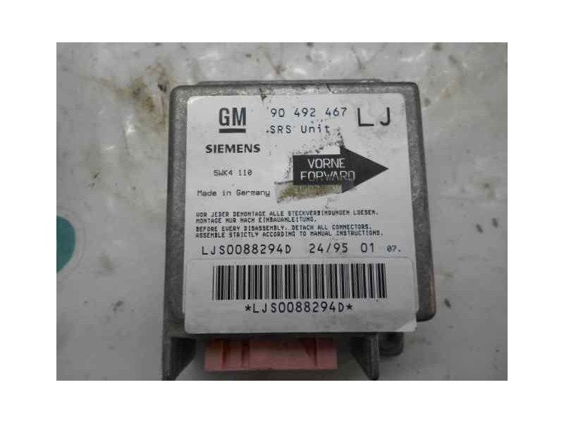 Recambio de kit airbag para opel omega b cd berlina referencia OEM IAM   
