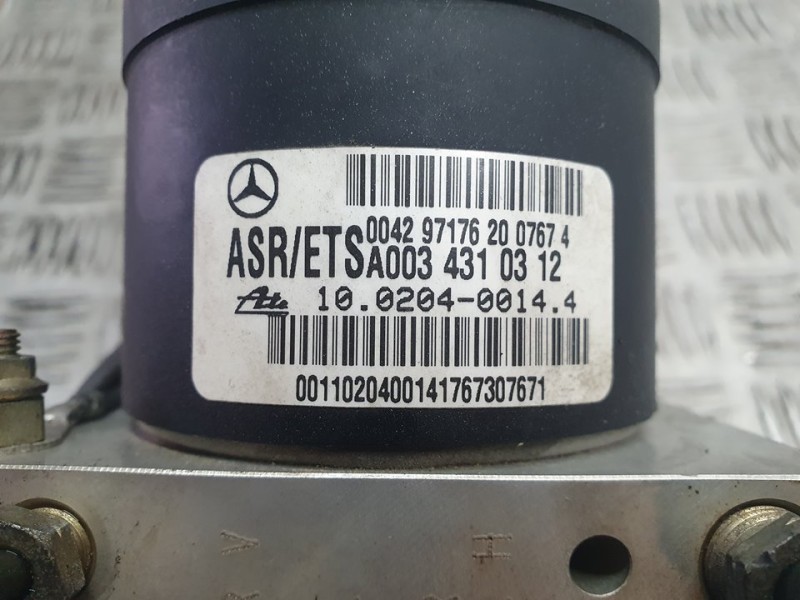 Recambio de abs para mercedes-benz clase clk (w208) coupe 200 (208.335) referencia OEM IAM A0034310312 10020400144 ATE