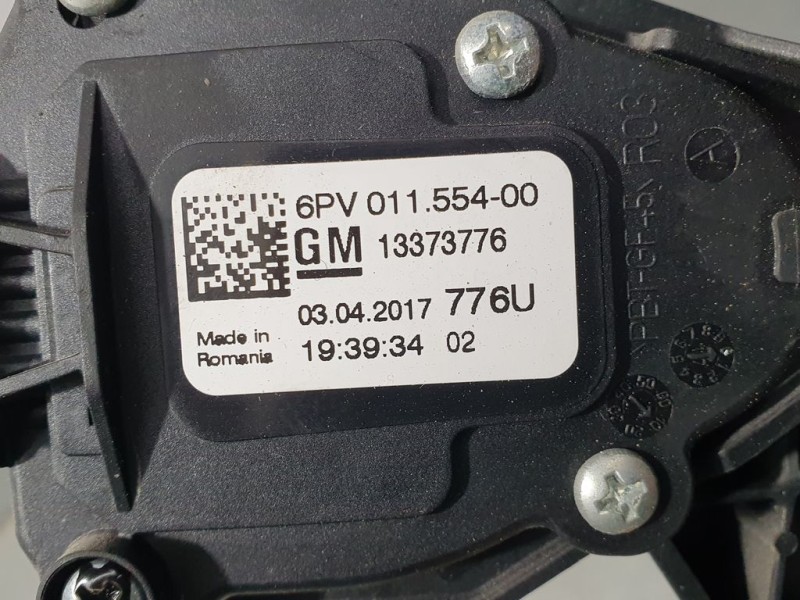 Recambio de potenciometro pedal para opel astra k lim. 5türig business referencia OEM IAM 13373776 6PV01155400 