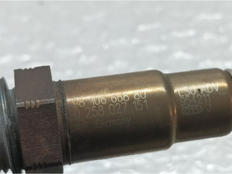 Recambio de sonda lambda para citroën c3 feel referencia OEM IAM 9810666880 0258027151 