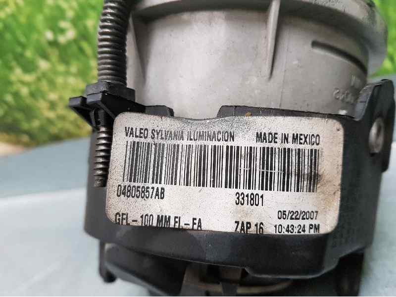 Recambio de faro antiniebla derecho para chrysler sebring berlina 2.0 crd limited referencia OEM IAM 04805857AB  VALEO