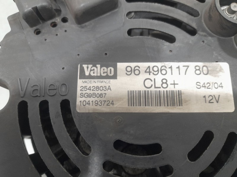 Recambio de alternador para citroën c2 (jm_) 1.4 referencia OEM IAM 9649611780 2542803A VALEO