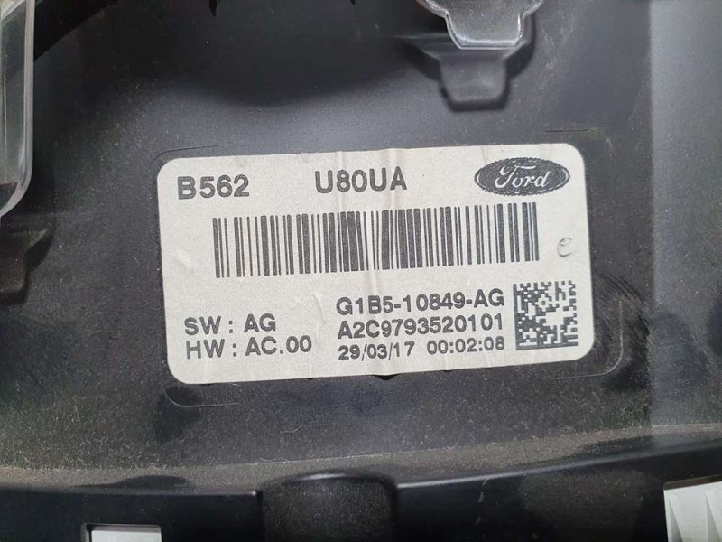 Recambio de cuadro instrumentos para ford ka+ ultimate referencia OEM IAM G1B510849AG A2C97935201 