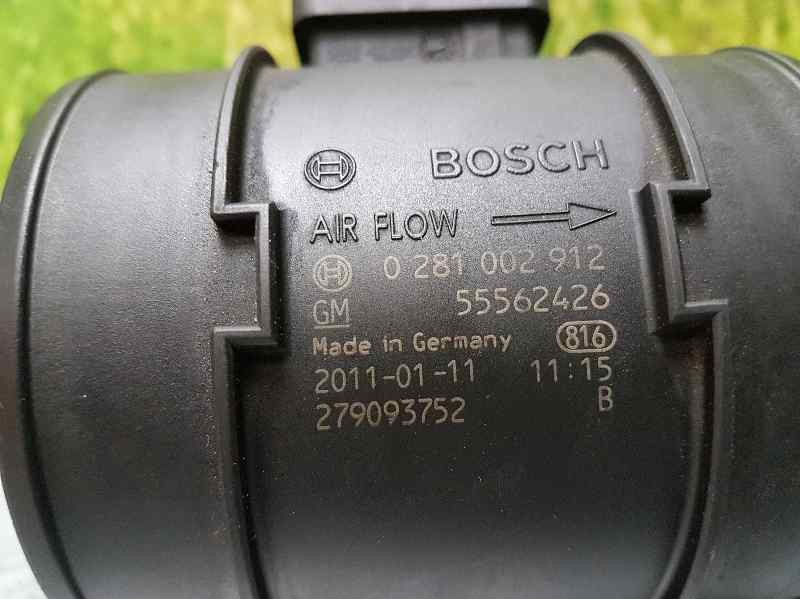 Recambio de caudalimetro para opel insignia berlina cosmo referencia OEM IAM 55562426 0281002912 BOSCH
