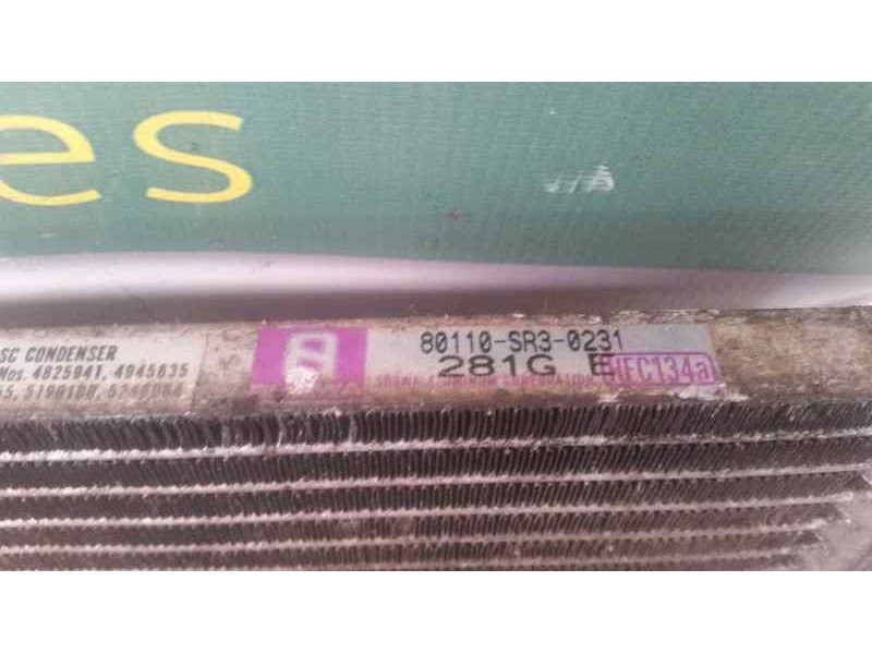 Recambio de condensador / radiador aire acondicionado para honda civic berlina .5 (ma/mb) 1.5 elegance (ma9) referencia OEM IAM 