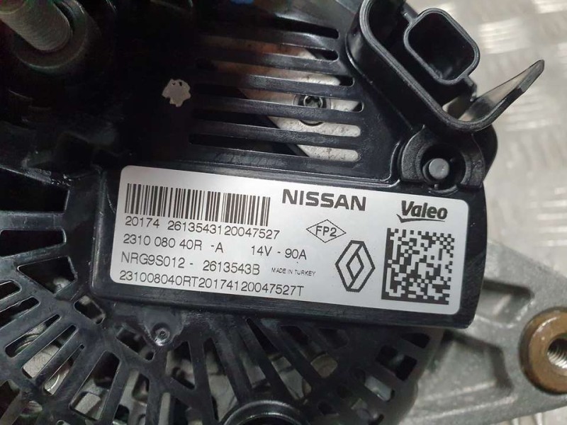 Recambio de alternador para renault clio v zen referencia OEM IAM 231008040R 2613543B VALEO