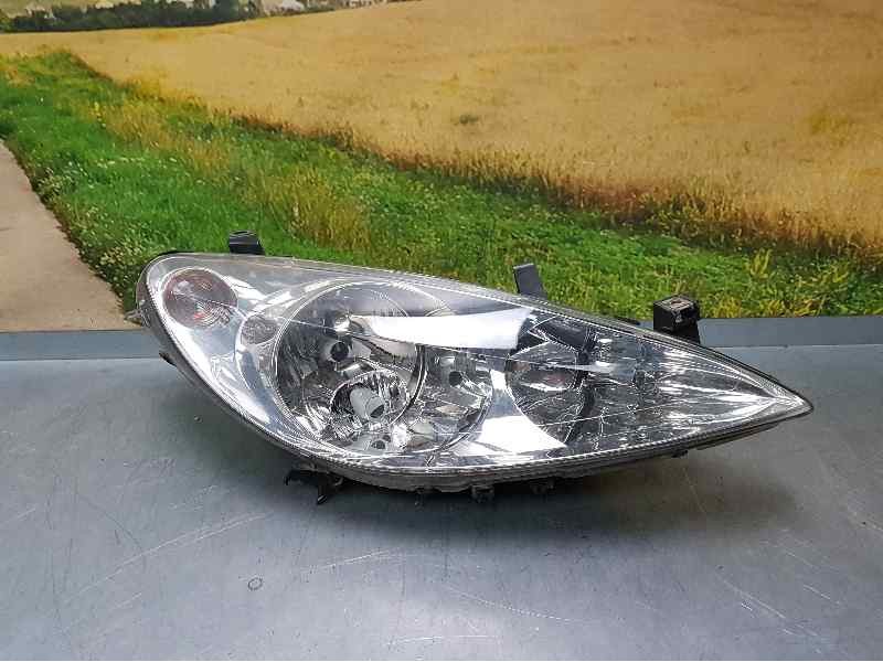 Recambio de faro derecho para peugeot 307 break / sw (s1) sw pack referencia OEM IAM 9641615680 PATAS ROTAS, ROTO VER FOTOS VALE