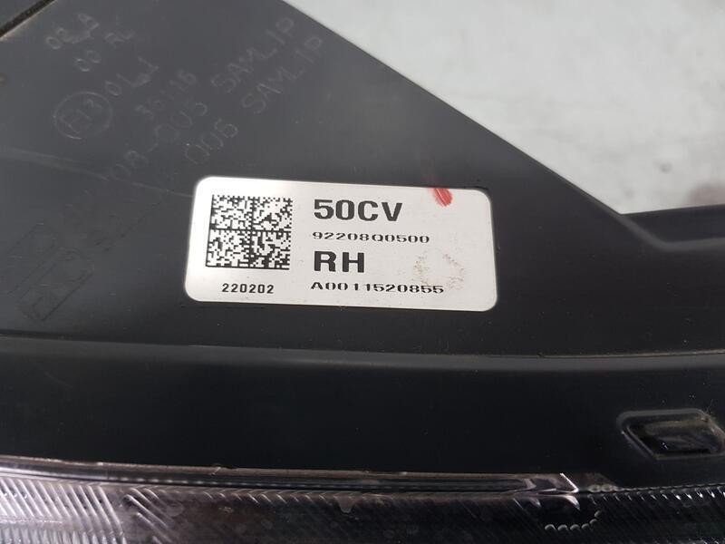 Recambio de piloto delantero derecho para hyundai bayon (bc3) 1.2 mpi referencia OEM IAM 92208Q0500  