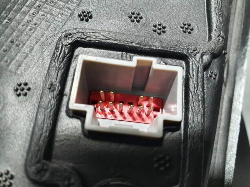 Recambio de retrovisor derecho para ford focus lim. business referencia OEM IAM 212876180  ELECTRICO 10 PINES TOCADO