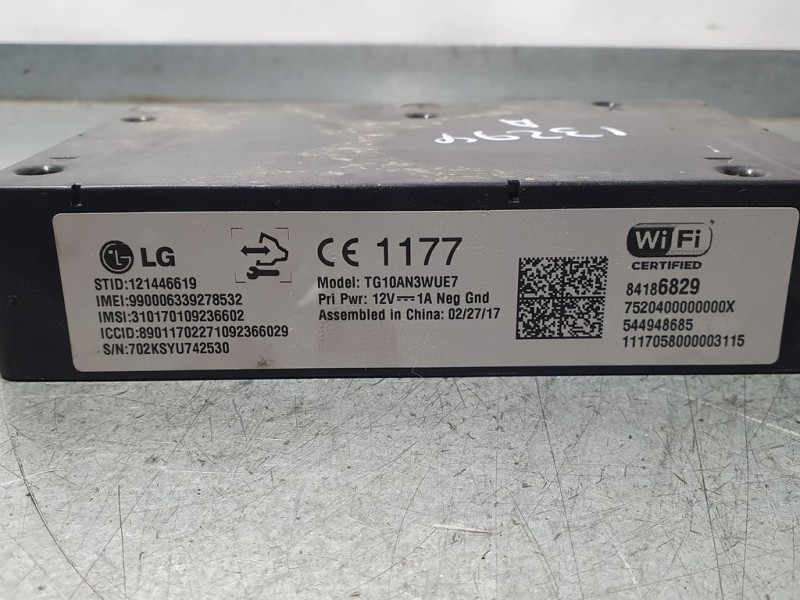 Recambio de modulo electronico para opel astra k lim. 5türig business referencia OEM IAM 544948685 84186829 LG