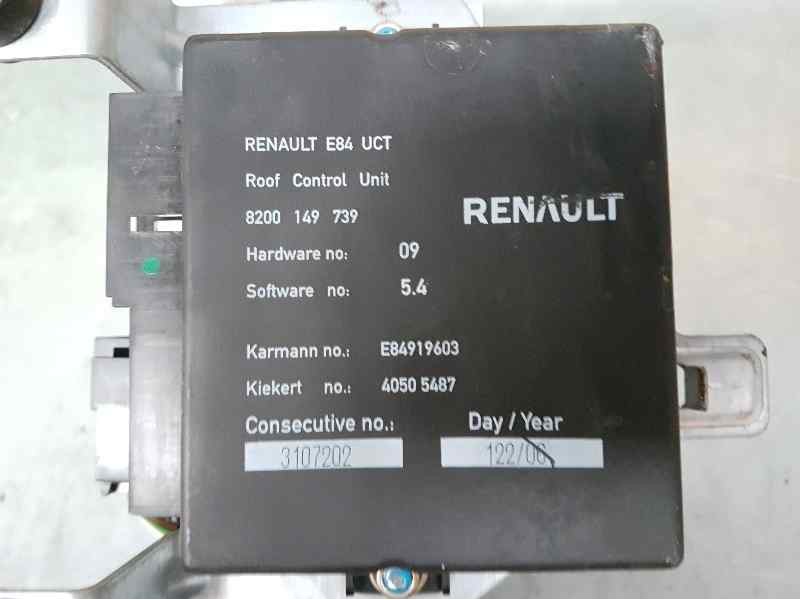 Recambio de motor techo electrico para renault megane ii coupe/cabrio confort dynamique referencia OEM IAM 8200149739  