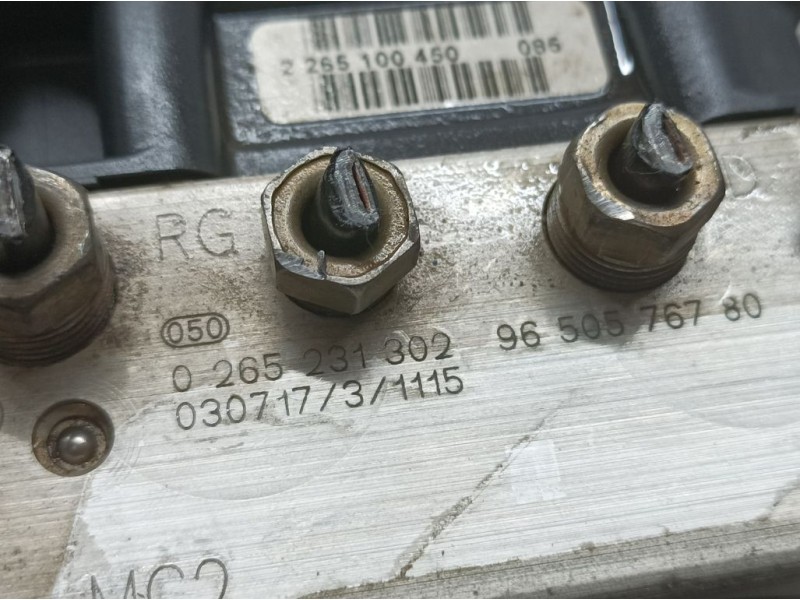 Recambio de abs para peugeot 307 (s1) xn referencia OEM IAM 9650576780 0265231302 BOSCH