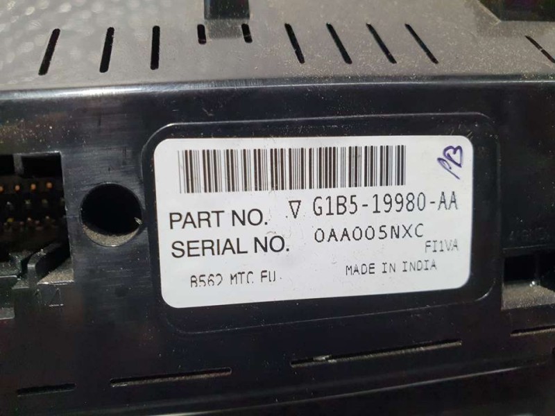 Recambio de mando calefaccion / aire acondicionado para ford ka+ ultimate referencia OEM IAM G1B519980AA 0AA005NXC 