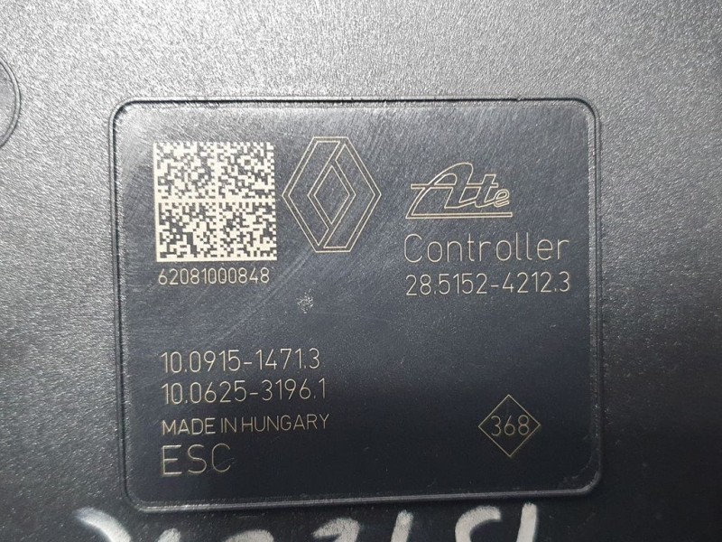 Recambio de abs para dacia dokker ambiance referencia OEM IAM 476600078R 1002006554 ATE