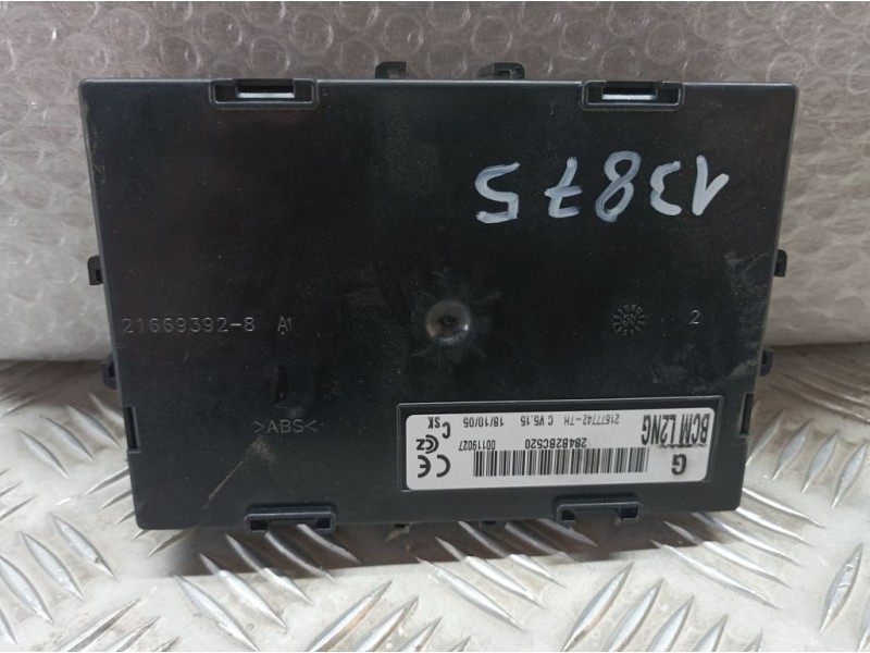 Recambio de modulo electronico para nissan micra (k12e) acenta referencia OEM IAM 284B2BC520 213777427H JOHNSON CONTRLS