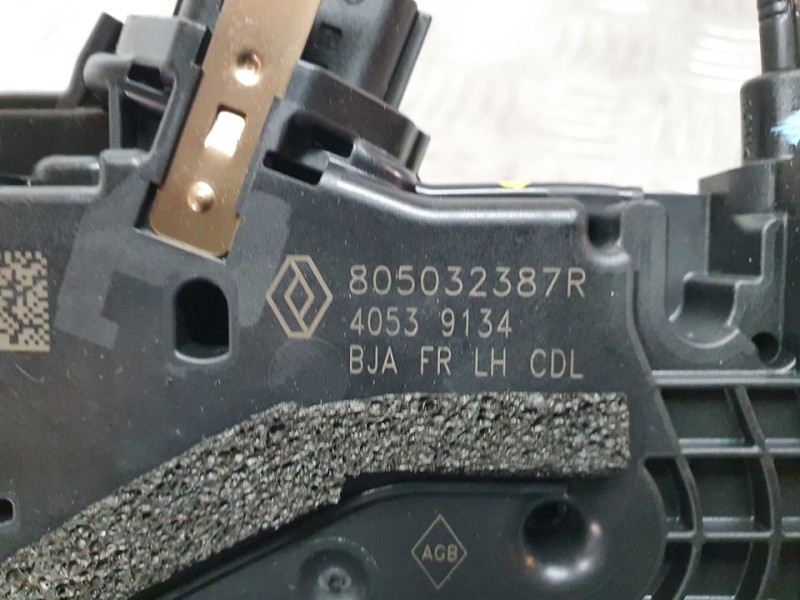 Recambio de cerradura puerta delantera izquierda para renault clio v zen referencia OEM IAM 805032387R 40539134 4 PINES