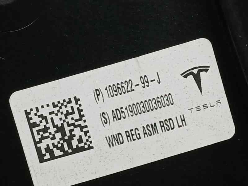 Recambio de elevalunas trasero izquierdo para tesla model 3 ev performance awd referencia OEM IAM 1096622 5190030036030 ELECTRIC