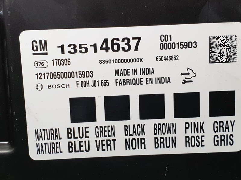 Recambio de modulo electronico para opel astra k lim. 5türig business referencia OEM IAM 13514637 F00HJ01665 BOSCH