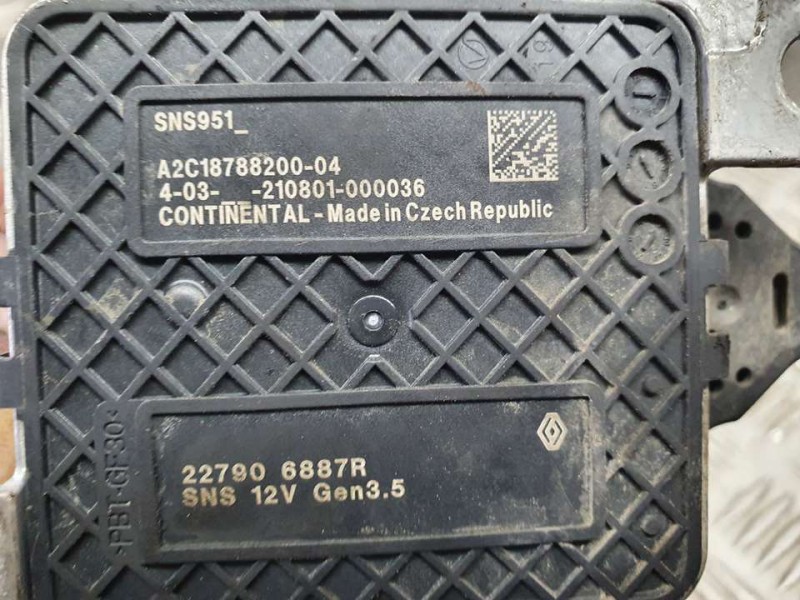 Recambio de sonda lambda para renault express van referencia OEM IAM 227906887R A2C18788200 CONTINENTAL