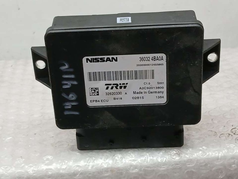 Recambio de modulo electronico para nissan qashqai (j11) acenta referencia OEM IAM 360324BA0A A2C92013800 TRW